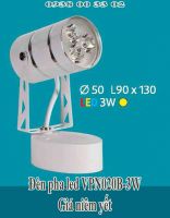 Đèn pha ray led VPN020B-3W