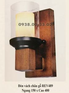 Đèn tường gỗ REV489