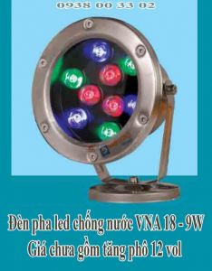 Đèn pha led chống nước VNA18-9W