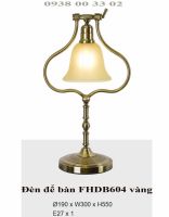 Đèn ngủ để bàn FHDB604 vàng