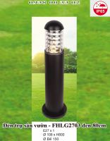 Đèn trụ sân vườn FHLG2703 đen 80cm