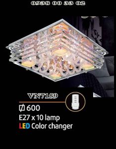 Đèn áp trần led vuông VN7159