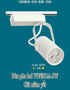 Đèn pha ray led VPN012A-3W