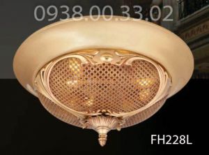 Đèn ốp đồng gắn trần trang trí cổ điển FH228L