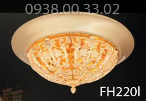 Đèn ốp đồng gắn trần trang trí cổ điển FH220L