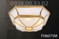 Đèn ốp trần gắn trần trang trí cổ điển FH6075M