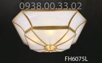 Đèn ốp đồng gắn trần trang trí cổ điển FH6075L