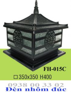 Đèn trụ cổng nhôm đúc FH015C