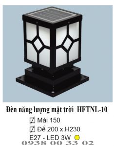 Đèn năng lượng mặt trời HFTNL10