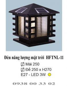 Đèn năng lượng mặt trời HFTNL11