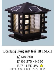 Đèn năng lượng mặt trời HFTNL12