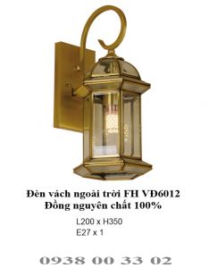 Đèn vách sân vườn FHVD6012