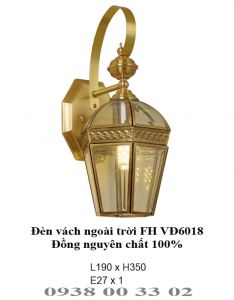 Đèn vách sân vườn FHVD6018